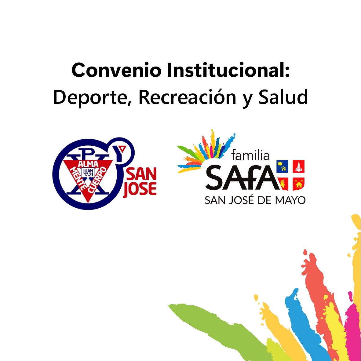 Convenio Institucional: Deporte, Recreación y Salud